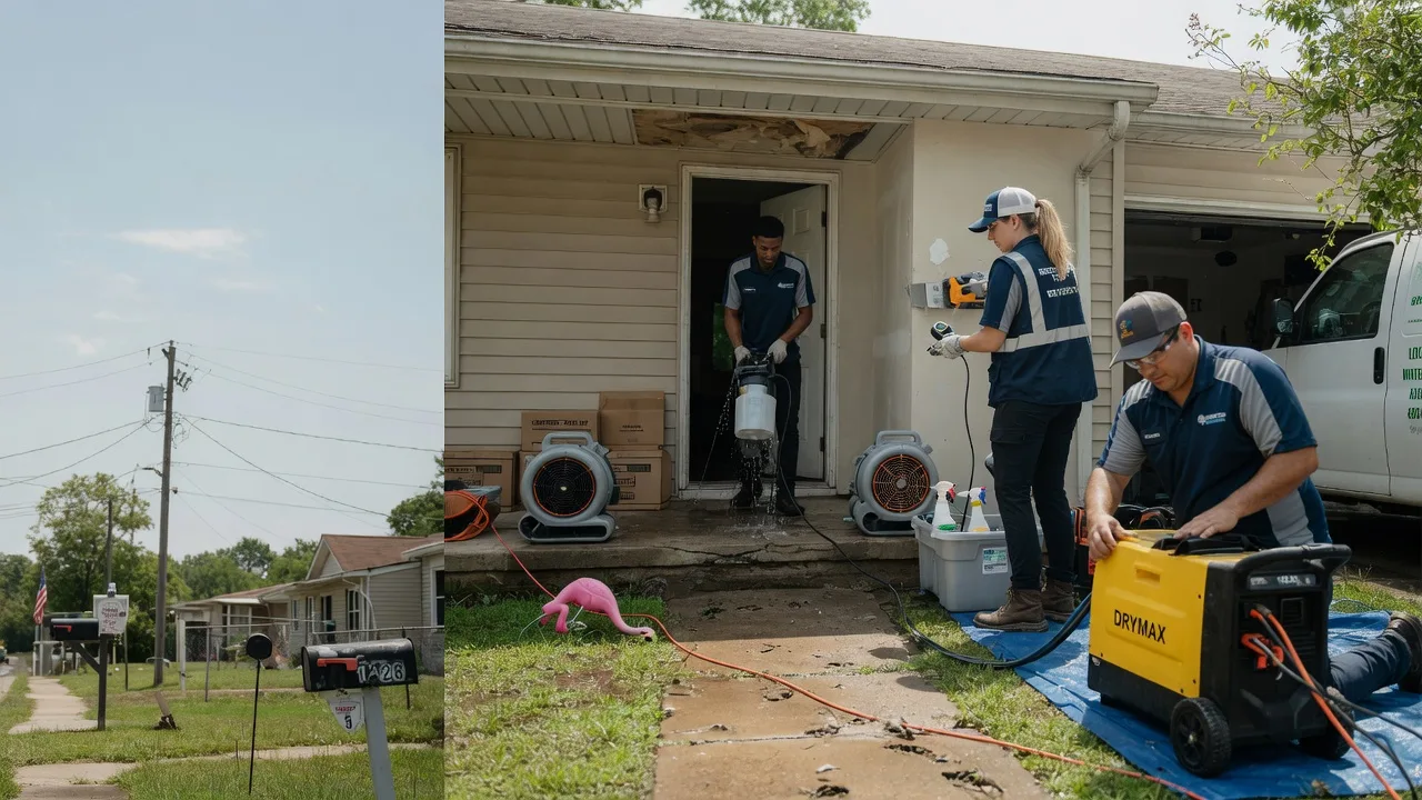 Storm Damage Water Removal in Port Allen, LA near me